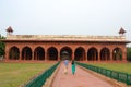 Pavilion in the red fort. New Delhi, India Royalty Free Stock Photo