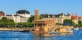 Pavilion of Reflections on Lake Zurich in Switzerland