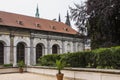 Pavilion in the Royal Garden near Prague Castle. Prague Czech Republic Royalty Free Stock Photo