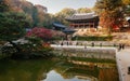 Pavilion at Secret Garden at Changdeokgung Palace, Seoul