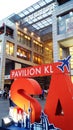 Pavilion Shopping Mall Asia Kuala Lumpur Malaysia