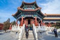 Pavilion in Shouhuang Palace in Beijing, China