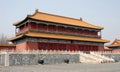 The Pavilion of Spreading Righteousness at the Forbidden City in Beijing, China.