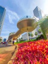 Pavilion for taking photos at the Jakarta City HI Roundabout Stop 15 January 2023