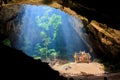 Pavillion in the cave,Thailand