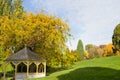 Pavillion in gardens Royalty Free Stock Photo