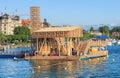 Pavillon of Reflections on Lake Zurich