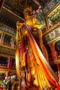 The pavillon of ten thousand happiness in Yonghe Lama temple in beijing