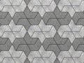 Paving block patterns design concepts. Geometric tile patterns wallpaper background. Royalty Free Stock Photo