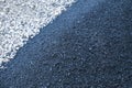 Paving a Driveway with Asphalt Royalty Free Stock Photo