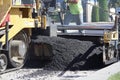 Paving machine Royalty Free Stock Photo
