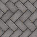 Paving Slabs. Seamless Tileable Texture. Royalty Free Stock Photo