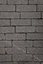 Pattern and texture of paving stone brick Royalty Free Stock Photo