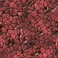 Paving stones abstract seamless generated hires texture Royalty Free Stock Photo