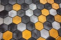 paving stones arranged in a hexagonal pattern