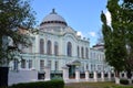 Pavlovsk, Voronezh region, Russia, May 10, 2016: Pavlovsky branch of Provincial Teachers College, building of former secondary sc