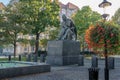 Pavol Hviezdoslav Statue at Hviezdoslav Square by Jozef Pospisil and Vojtech Ihrisky, 1937 - Bratislava, Slovakia