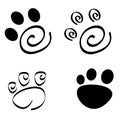 Paw print