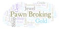 Pawn Broking word cloud.