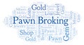 Pawn Broking word cloud.