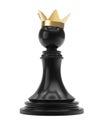 Pawn with crown