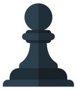 Pawn icon. Strategy symbol. Classic competition sign Royalty Free Stock Photo