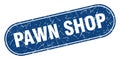 pawn shop sign. pawn shop grunge stamp. Royalty Free Stock Photo