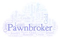 Pawnbroker word cloud