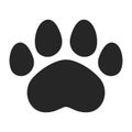 Paw print Footstep icon pet sign