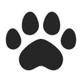 Pawprint symbol Footmark icon clipart