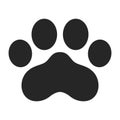 Pawprint symbol Footmark icon clipart