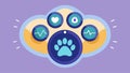 A pawshaped fitness tracker that monitors your furry friends movements and provides realtime data on their exercise