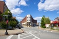 Pawtucket historic downtown, Rhode Island, USA