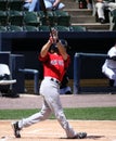 Pawtucket Red Sox batter Josh Reddick Royalty Free Stock Photo