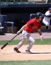 Pawtucket Red Sox batter Josh Reddick Royalty Free Stock Photo
