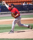 Pawtucket Red Sox pitcher Brandon Duckworth Royalty Free Stock Photo