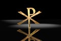 Pax Christi - Christian Cross Symbol Royalty Free Stock Photo