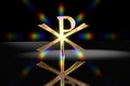 Pax Christi - Christian Cross Symbol Royalty Free Stock Photo