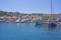 Paxos Island, Old city view from a tourist boat, Greece, Europe