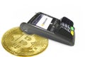 Pay with bitcoin , Payment machine POS terminal