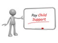 Pay child support on board