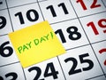 Pay day Royalty Free Stock Photo