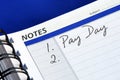 Pay day of the month Royalty Free Stock Photo