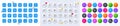 Pay money, Coffee delivery and World mail line icons. For web app, printing. Line icons. Vector