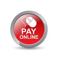 Pay online now Royalty Free Stock Photo