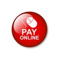 Pay online now Royalty Free Stock Photo