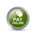 Pay online now Royalty Free Stock Photo