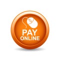 Pay online now Royalty Free Stock Photo