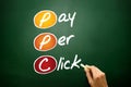 Pay per click Royalty Free Stock Photo