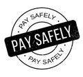 Pay Safely rubber stamp